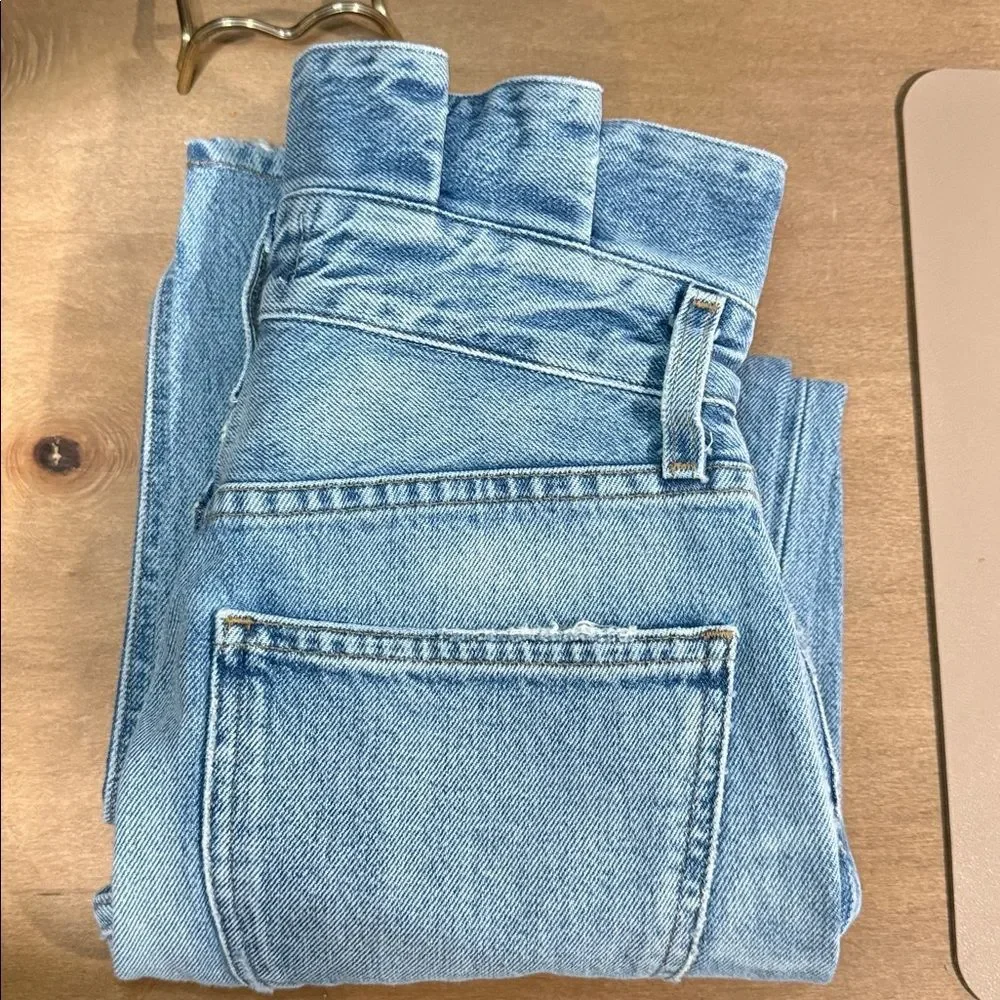 Agolde lettuce baseband reworked her fitted 90s jeans size 24 - Picture 11 of 13